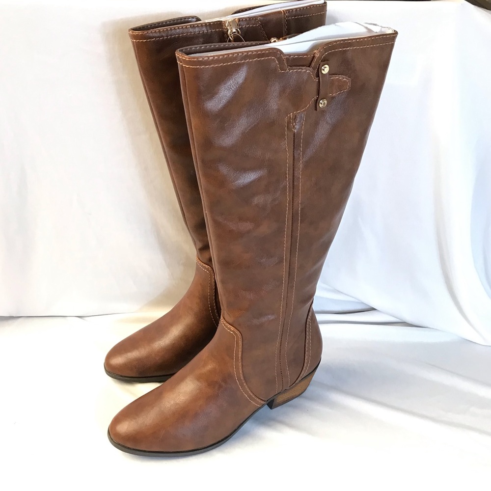 Dr. Scholl's Brilliance Wide-Calf Tall Boots 7.5 W - Picture 7 of 13